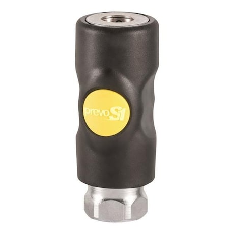 Prevost Prevost PRVASI061201 0.25 in. Female NPT Prevost ARO 210 Safety Coupling PRVASI061201